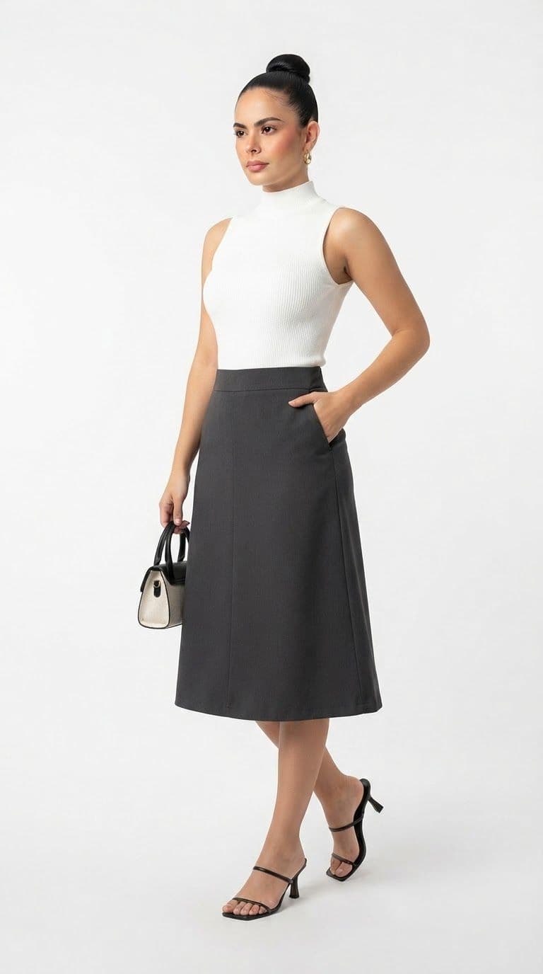 Blusa Regata Gola Alta